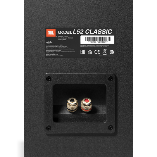 L52 Classic - Black - 5.25-inch (130mm) 2-way Bookshelf Loudspeaker - Detailshot 2